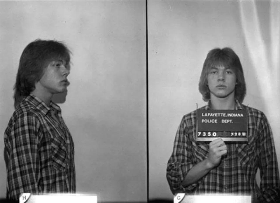 Axl Rose's mugshots